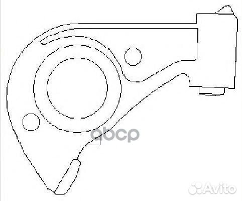 Толкатель клапана гидравлический hl5366 Bga