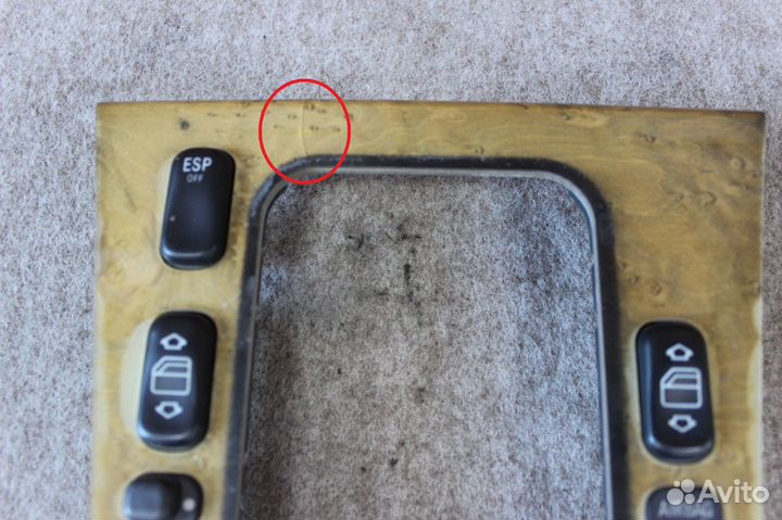 Накладка селектора кпп Mercedes E-Class W210 S210