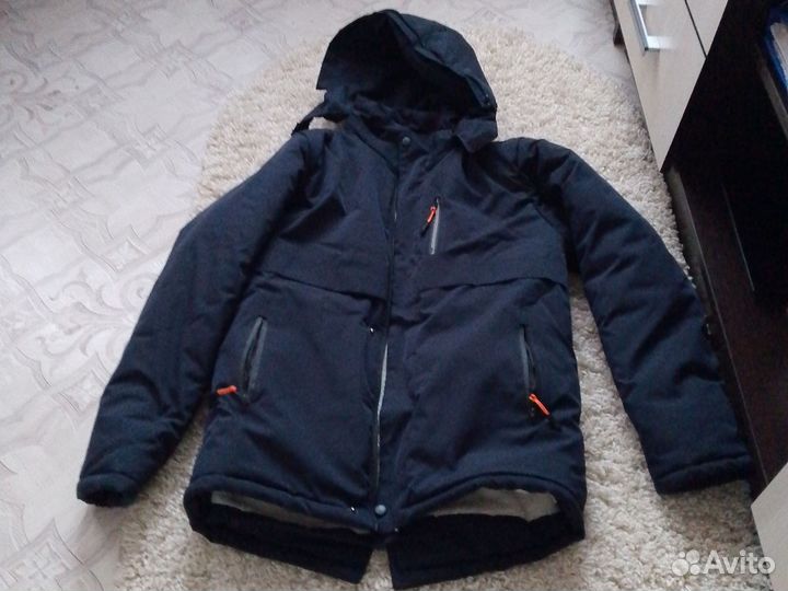 Куртка зимняя на меху мужская р 46