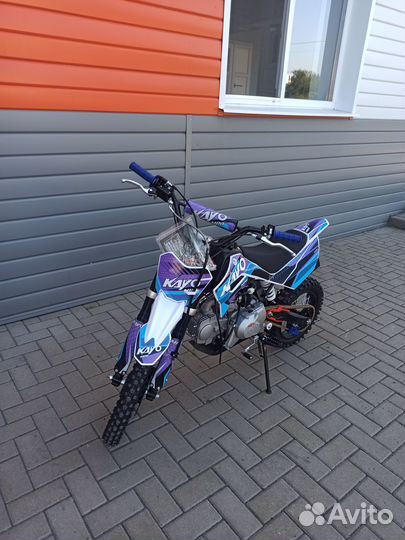 Питбайк kayo mini YX125EM 14/12 (механ. сцепл.)