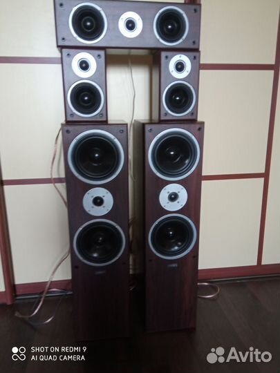 Акустические колонки 5.1 напольные