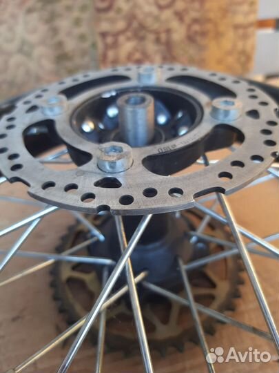 Диск задний на питбайк R12