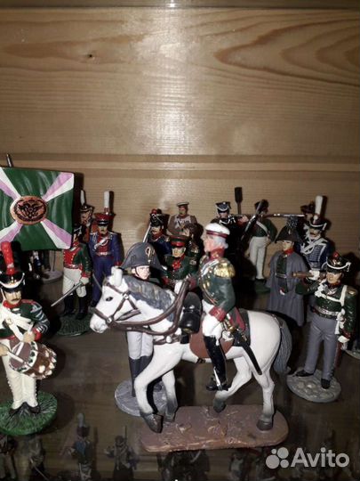 Оловянные солдатики времен 1812 года