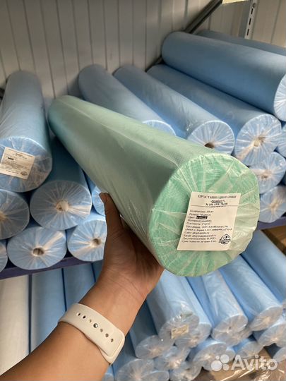 Простыни одноразовые 100 шт/рулон