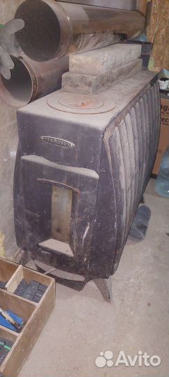 Печка для гаража, на дровах