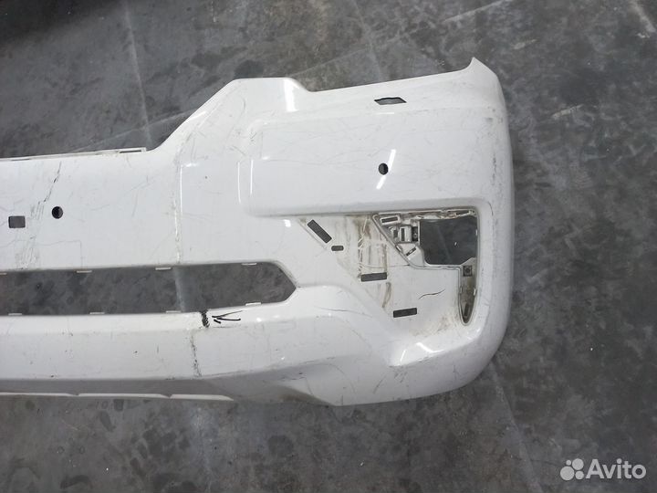 Передний бампер на toyota land cruiser prado 150