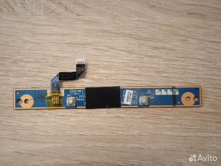 Плата кнопок тачпада Lenovo G565