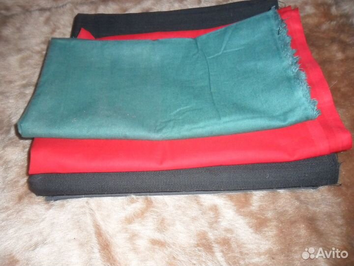 Разные отрезы тканей