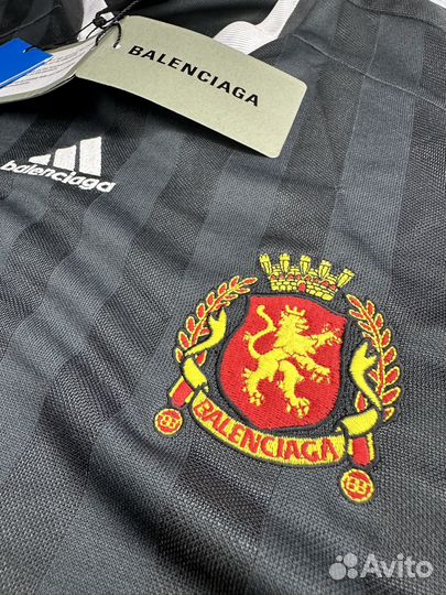 Оригинал Balenciaga x Adidas football T-shirt