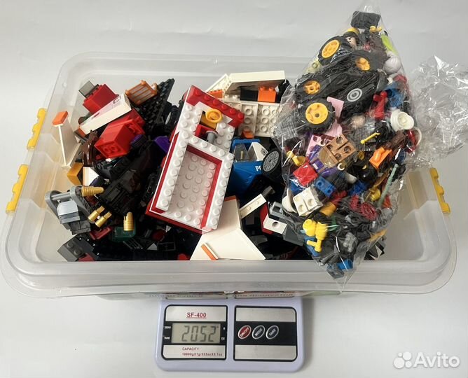 Конструктор аналог lego 2 кг детали