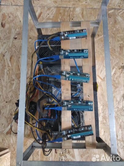 Риг, корпус для майнинга.Тушка для майнинга