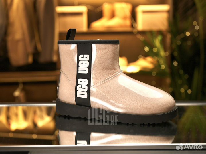 Силиконовые Угги Женские Ugg Classic Clear Mini