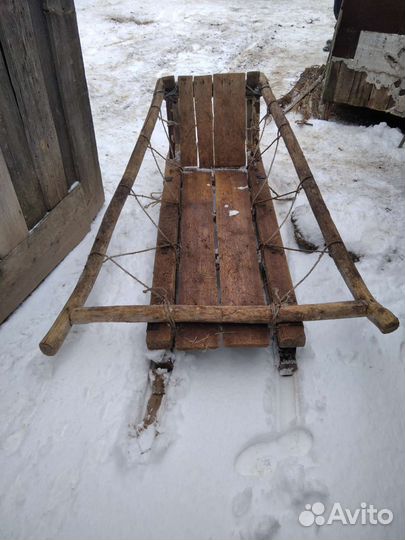 Сани телега для лошади