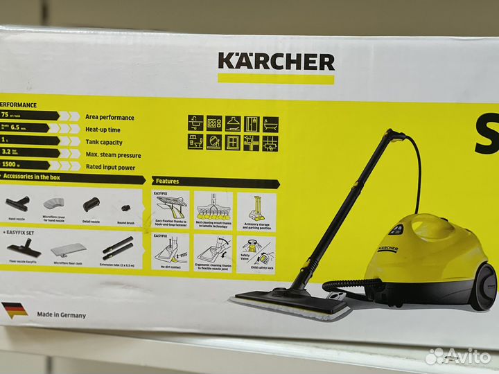 Пароочиститель karcher sc 2