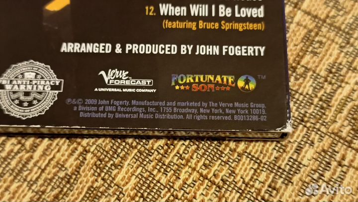 Cd диск фирменный John Fogerty 2009 EU