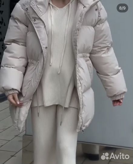 Пуховик женский 44-46 новый до -30