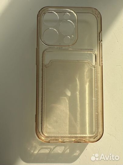 Чехол на iPhone 14 pro max прозрачный