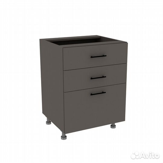 Шкаф напольный Амика-5p для кухни на заказ