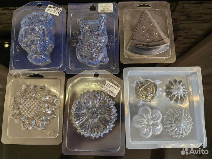 Формы для мыла, бомбочек, аромасаше