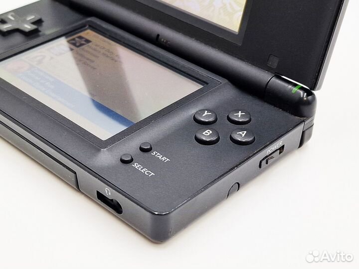 Nintendo DS Lite Black +Flash картридж +любые игры