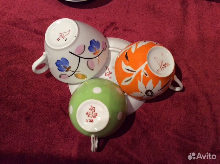 Чайная пара Дулево, Вербилки, лфз, Богданович, юфз