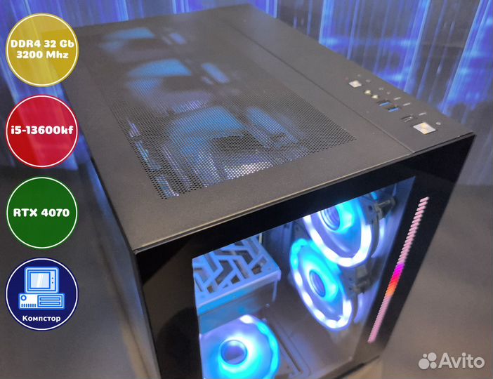 Сборки игровых пк i5-RTX4070-32DDR4-FRV8465793-B760