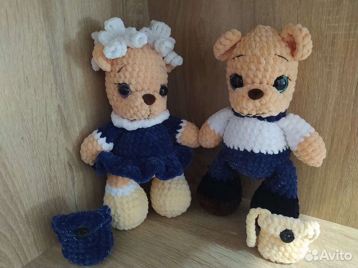 Плюшевые мишки. Игрушки ручной работы
