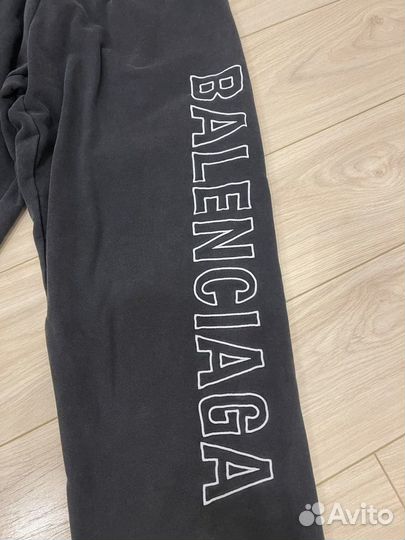 Штаны спортивные balenciaga новые