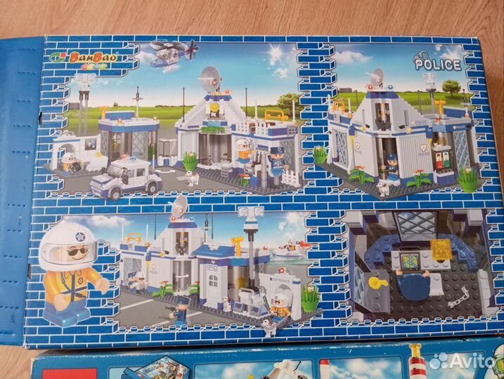 Конструктор lego, 4 набора