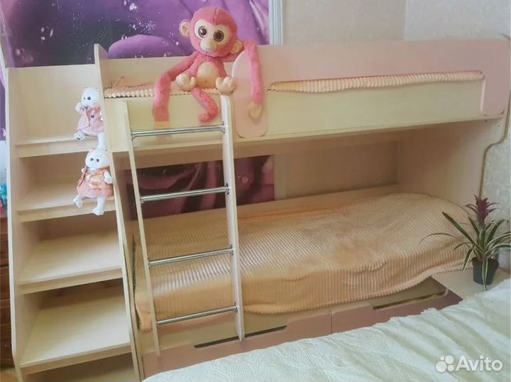 Детская двухярусная кровать