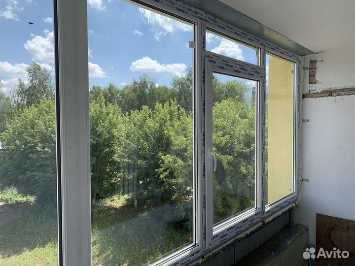 Лоджия 6мет с монтажем вместе