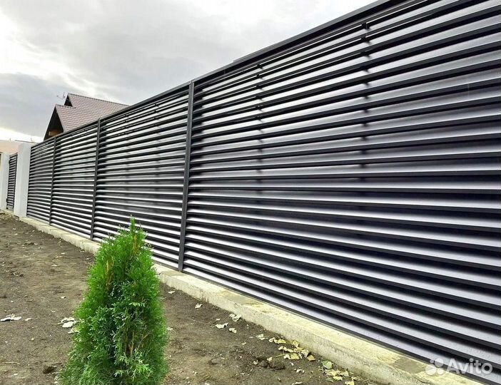 Заборы жалюзи со склада