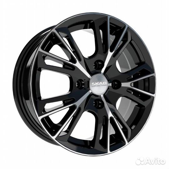 R15 5x100 6J ET38 D57,1 Скад Монреаль алмаз