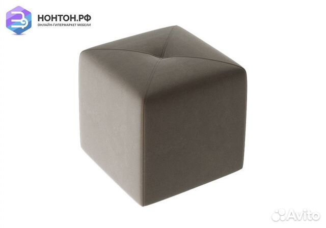 Пуф тип 6 коричневый