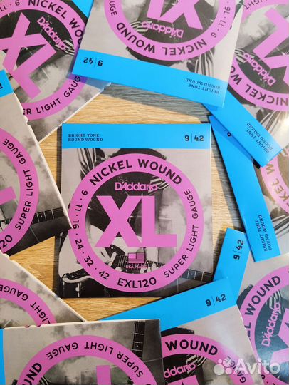 Струны-акустика, электро