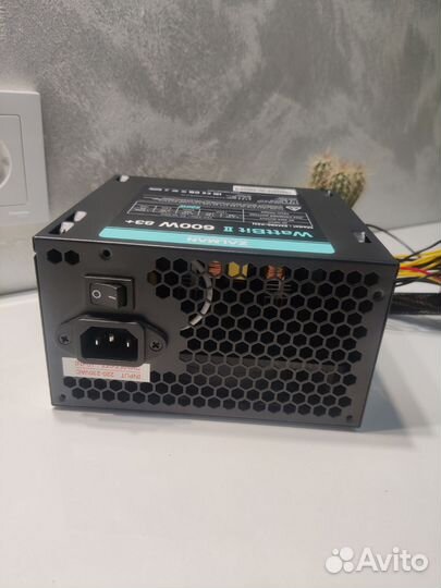 Блок питания zalman WattBit II 600W 83+