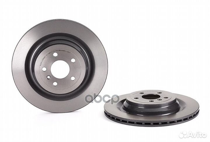 Диск тормозной UV Coated зад 09A96111 Brembo