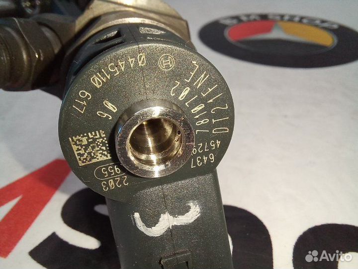 Форсунка топливная Bmw 330D F30 N47D20 2014