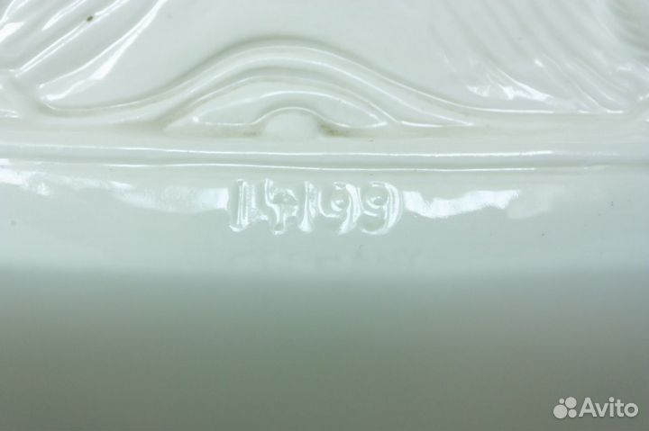 Салфетница Девушка с лебедями.Графенталь до 1972г