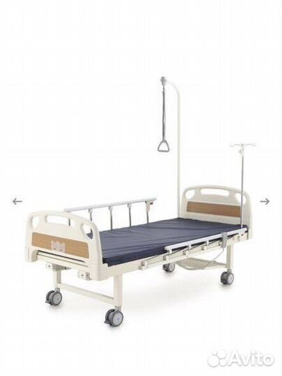 Медицинская кровать механическая с регулировками