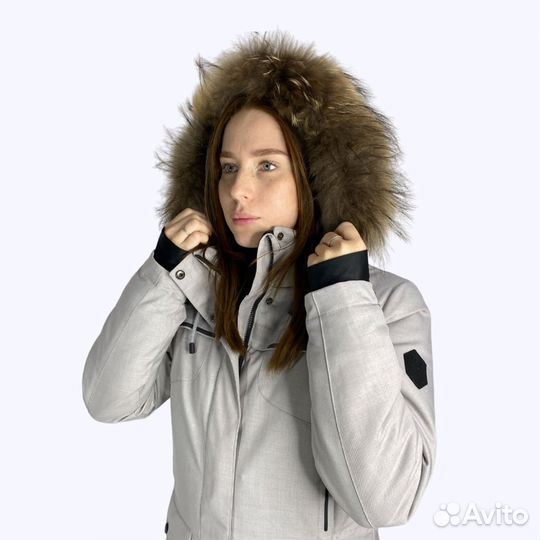 Повседневная зимняя женская парка Azimuth