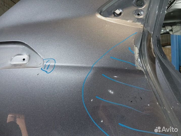 Крыло заднее правое Hyundai Creta