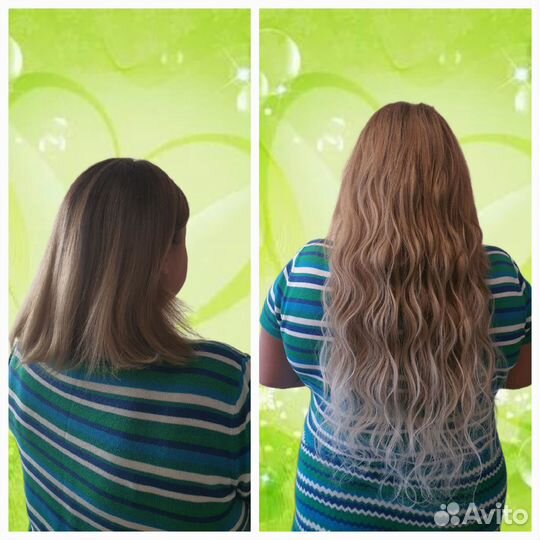 Модель на наращивание волос