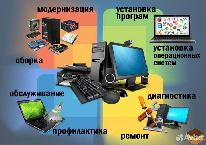 Мастер по компьютерам и ноутбуком(ремонт пк)