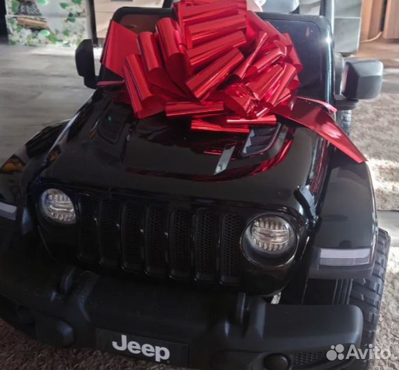 Новая машина (электромобиль) для детей Jeep / Джип