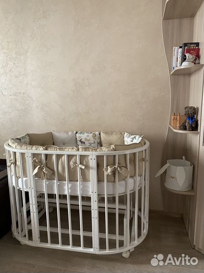 Бортики в кроватку с одеялом