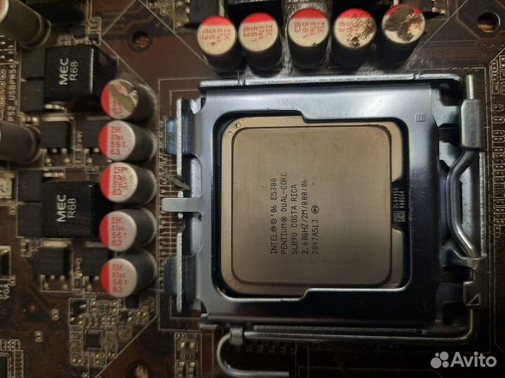 Комплект Asus 775 G45 + проц, память, кулер