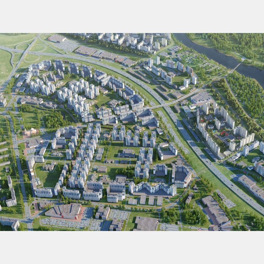 2-к. квартира, 57 м², 10/21 эт.