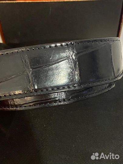 Ремень из кожи крокодила