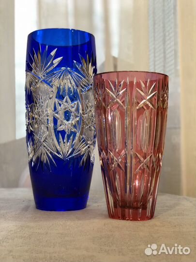 Хрустальная ваза